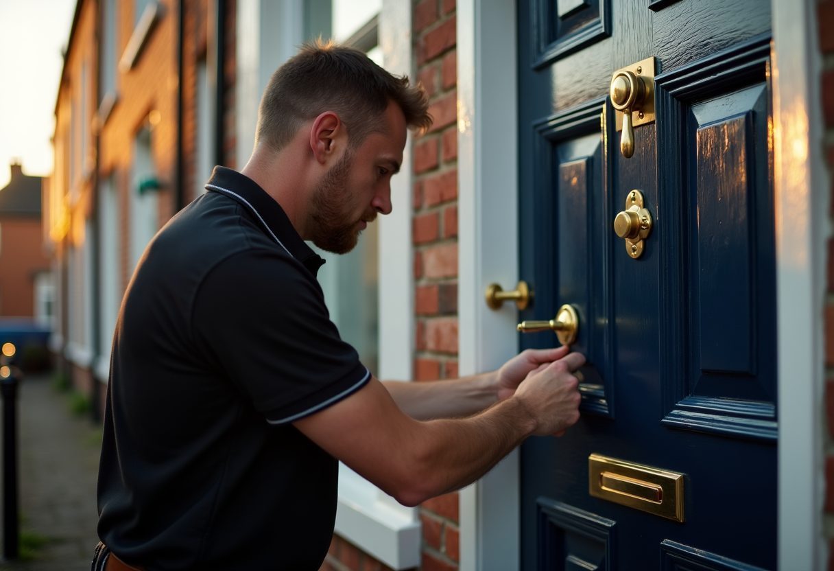 Engineer at the door — Aurelius Locksmith